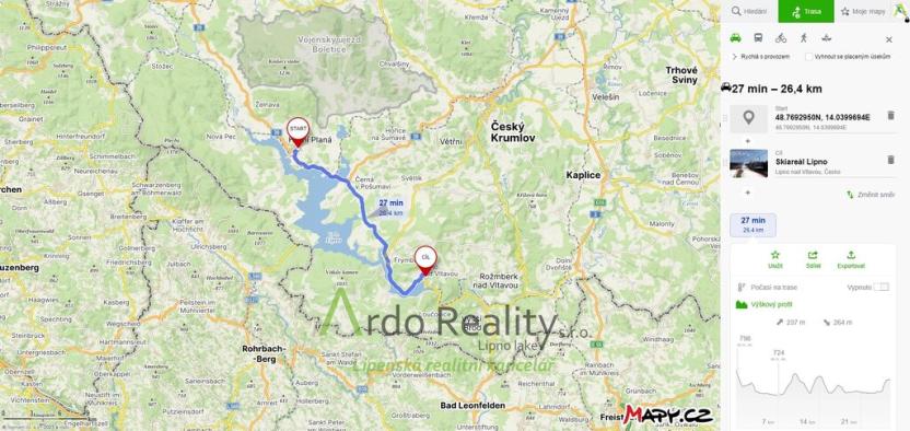 Prodej pozemku pro bydlení, Horní Planá, Nad Hřištěm, 690 m2