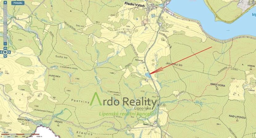 Prodej pozemku, Přední Výtoň, 13889 m2