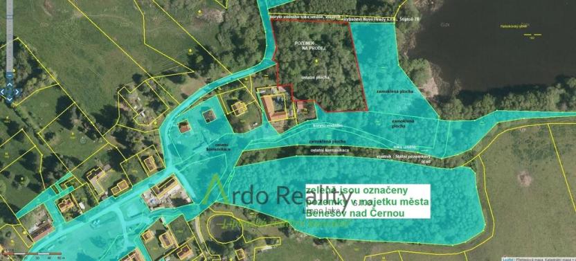 Prodej pozemku pro bydlení, Benešov nad Černou - Hartunkov, 5446 m2