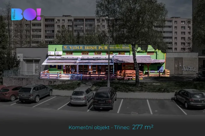 Prodej obchodního prostoru, Třinec, Kopernikova, 277 m2