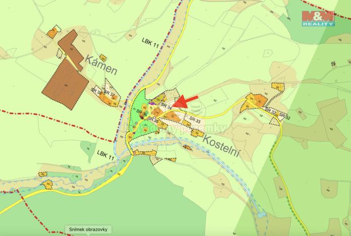 Prodej pozemku pro bydlení, Kraslice, 1078 m2