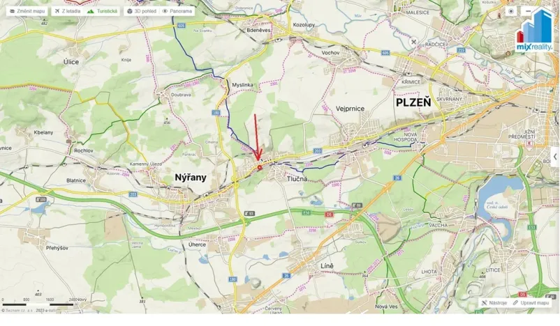 Pronájem skladu, Tlučná, Hlavní, 797 m2