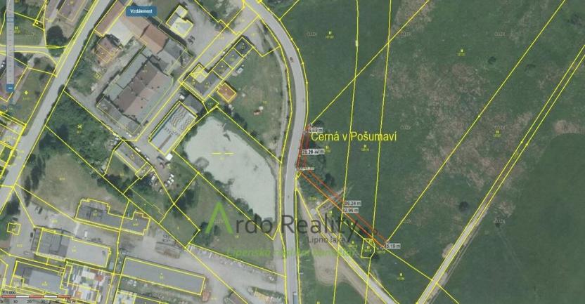 Prodej pozemku pro komerční výstavbu, Černá v Pošumaví, 7000 m2