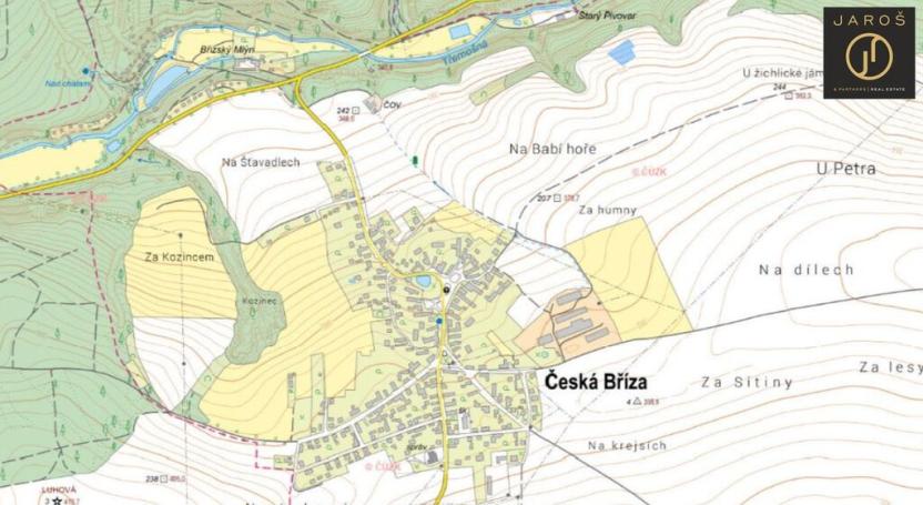 Prodej pole, Česká Bříza, 64345 m2