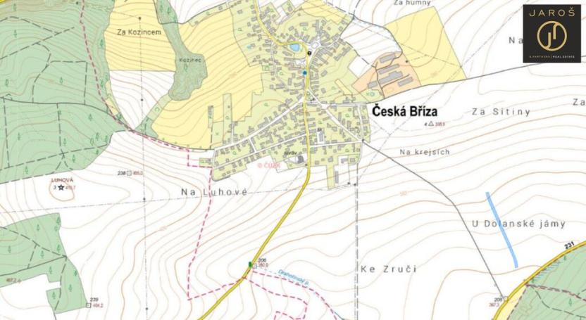 Prodej pole, Česká Bříza, 64345 m2