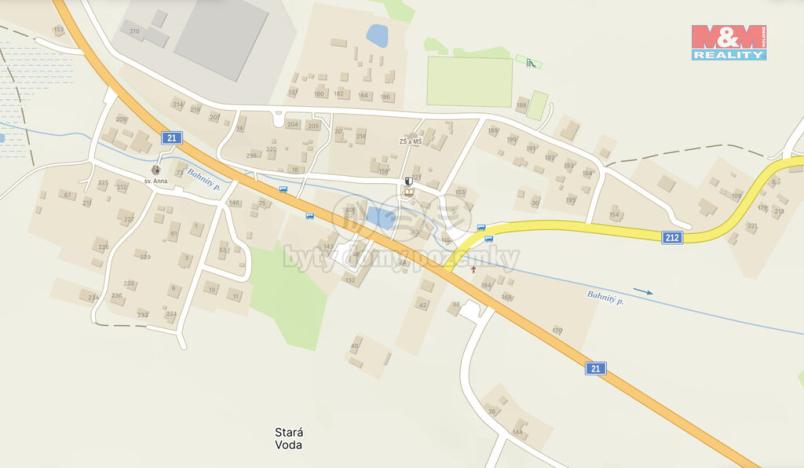 Prodej pozemku pro bydlení, Stará Voda, 2512 m2