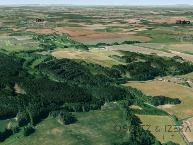 Prodej lesa, Žďár, 233155 m2