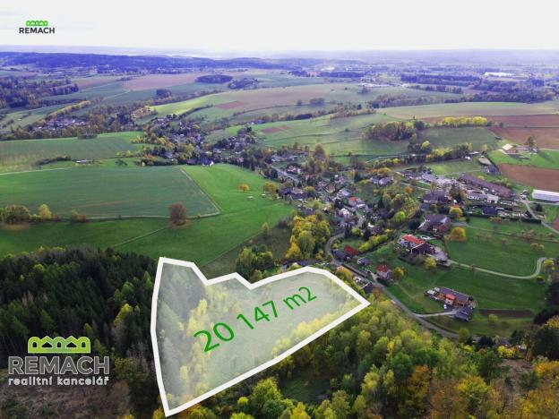 Prodej trvalého travního porostu, Horní Radechová, 20147 m2