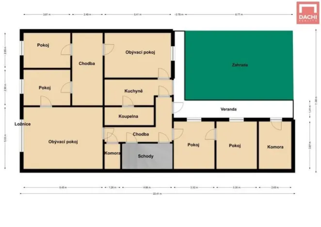 Prodej bytu 3+1, Lipník nad Bečvou - Lipník nad Bečvou I-Město, Hvězdní, 75 m2