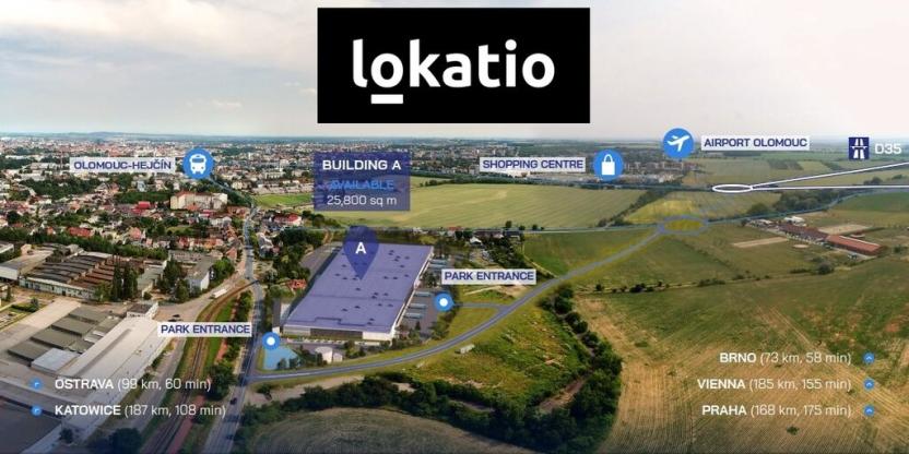 Pronájem skladu, Olomouc, 25800 m2