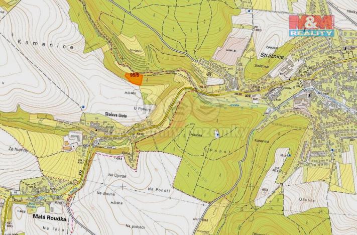 Prodej lesa, Malá Roudka, 9123 m2