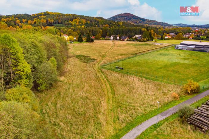 Prodej trvalého travního porostu, Cvikov - Drnovec, 3023 m2