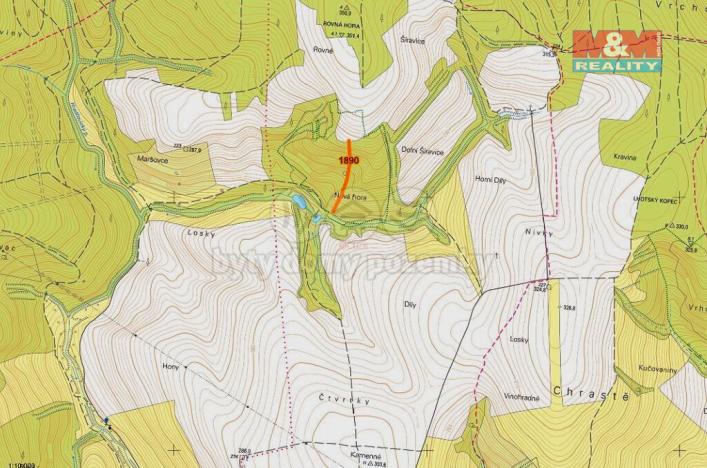 Prodej pozemku, Hradčovice, 1957 m2