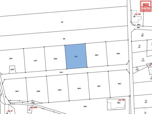 Prodej pozemku pro bydlení, Přerov, 1064 m2