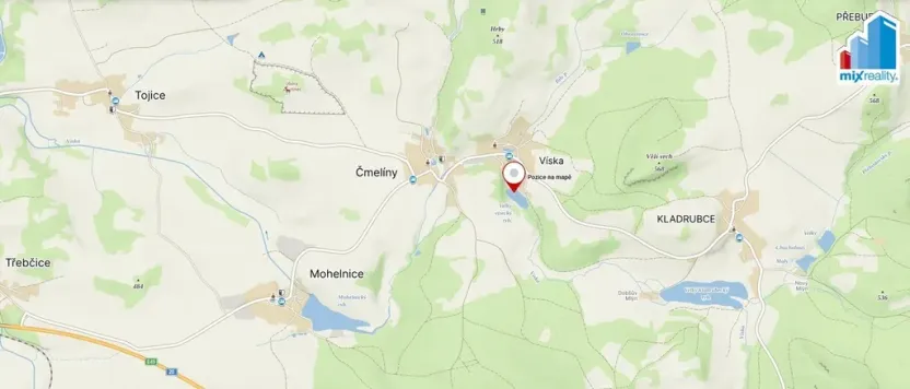 Prodej rybníku, Čmelíny - Víska, 14487 m2