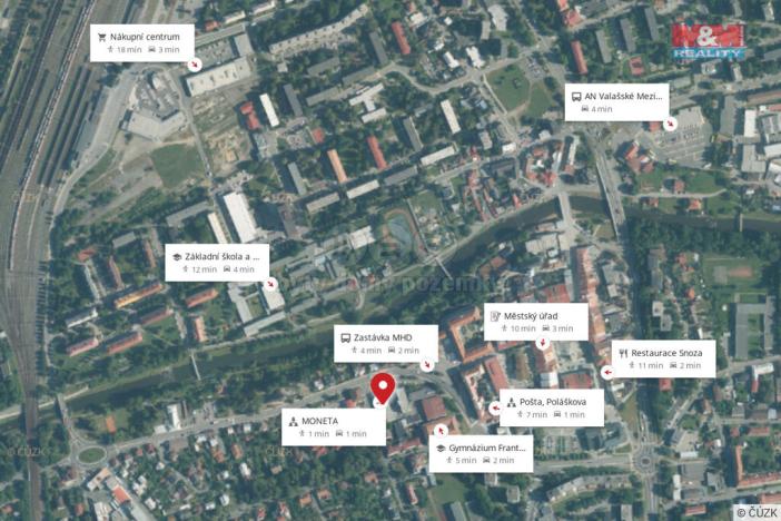 Pronájem kanceláře, Valašské Meziříčí, Havlíčkova, 29 m2