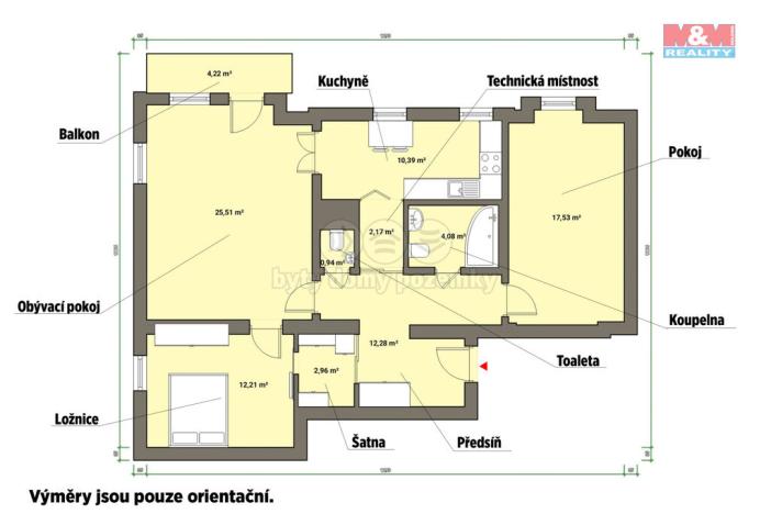 Prodej bytu 3+1, Mariánské Lázně, Hlavní třída, 92 m2