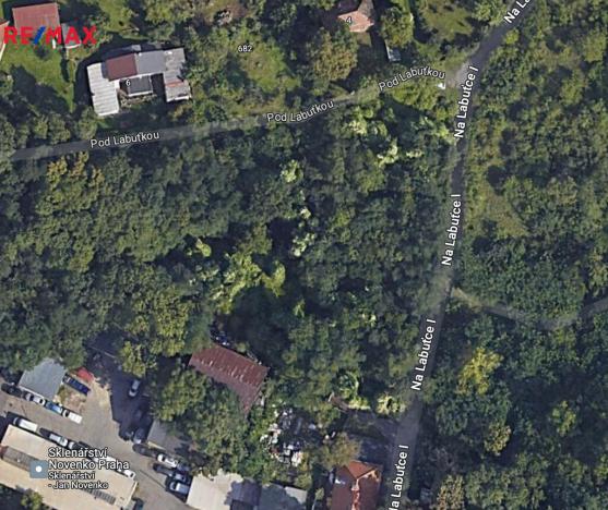 Prodej pozemku, Praha - Libeň, Na Labuťce I, 1016 m2