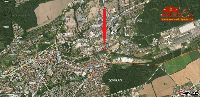 Prodej výrobních prostor, Kladno, Na Valmetce, 631 m2