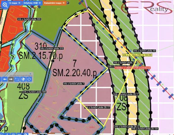 Prodej pozemku pro bydlení, Liberec, Malinová, 3330 m2