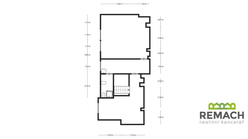 Pronájem obchodního prostoru, Uherské Hradiště, Šromova, 125 m2