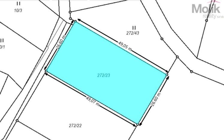 Prodej pozemku pro bydlení, Modlany - Kvítkov, 1305 m2