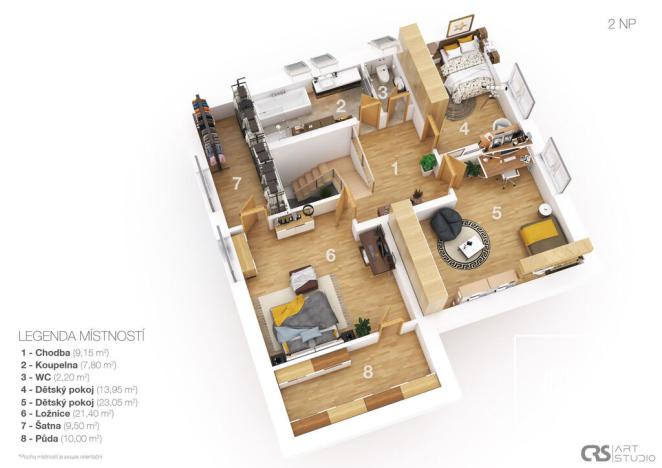 Prodej rodinného domu, Kamenice, Kruhová, 271 m2