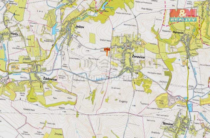 Prodej zemědělské půdy, Ježov, 523 m2