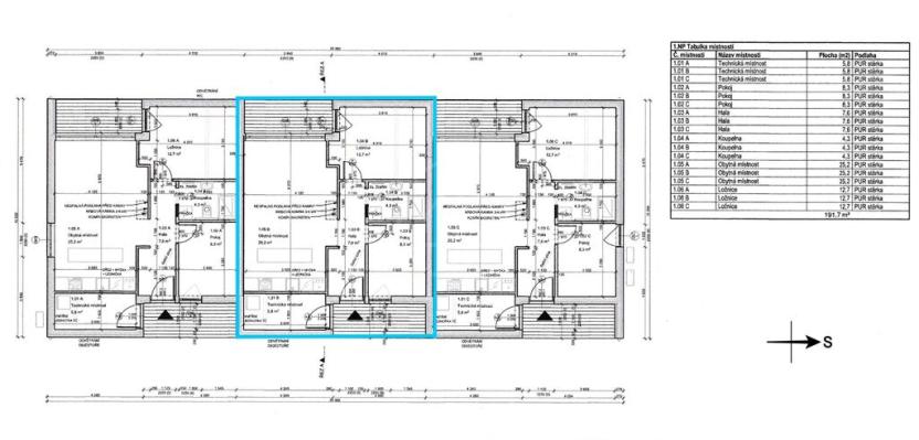 Prodej bytu 3+kk, Frymburk, 75 m2
