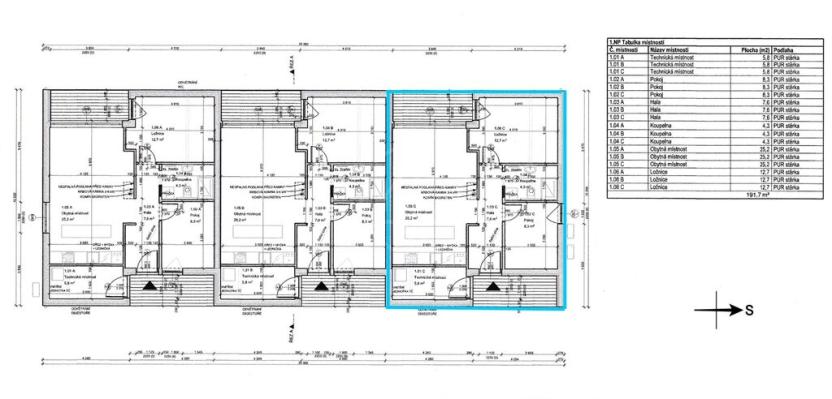 Prodej bytu 3+kk, Frymburk, 75 m2