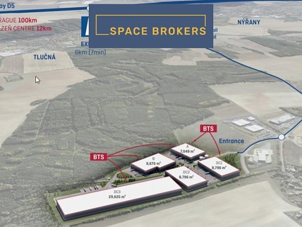 Pronájem skladu, Myslinka, 8426 m2