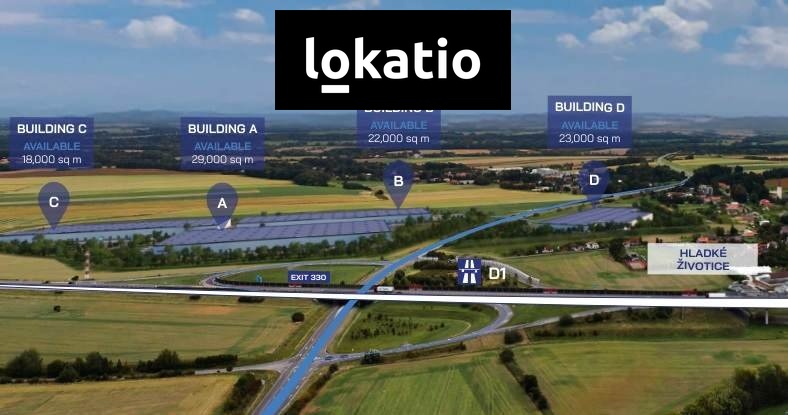 Pronájem skladu, Hladké Životice, 10000 m2