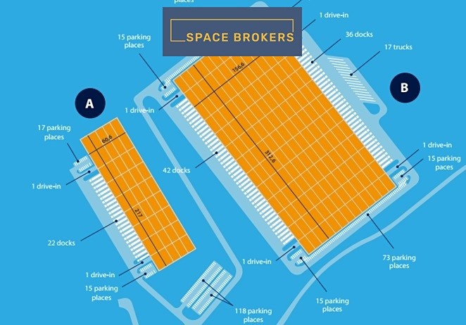 Pronájem skladu, Zdice, 6000 m2