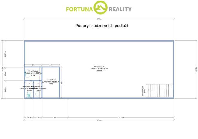 Prodej obchodního prostoru, Ostrava - Moravská Ostrava, Havlíčkovo nábřeží, 455 m2