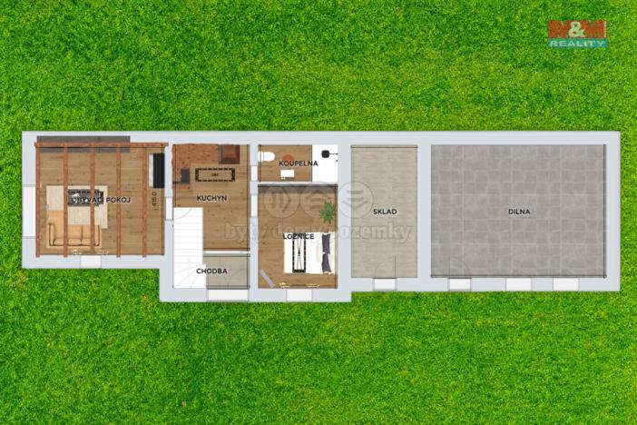 Prodej chaty, Velké Všelisy - Zamachy, 120 m2
