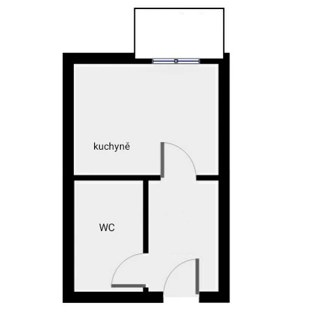 Pronájem bytu 1+kk, Plzeň - Černice, Štefánikova, 36 m2