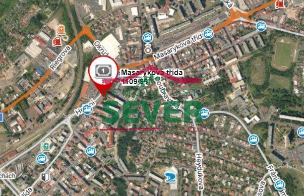 Prodej bytu 2+1, Teplice - Trnovany, Masarykova třída, 67 m2