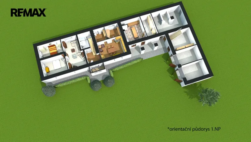 Prodej zemědělské usedlosti, Uničov - Renoty, 186 m2