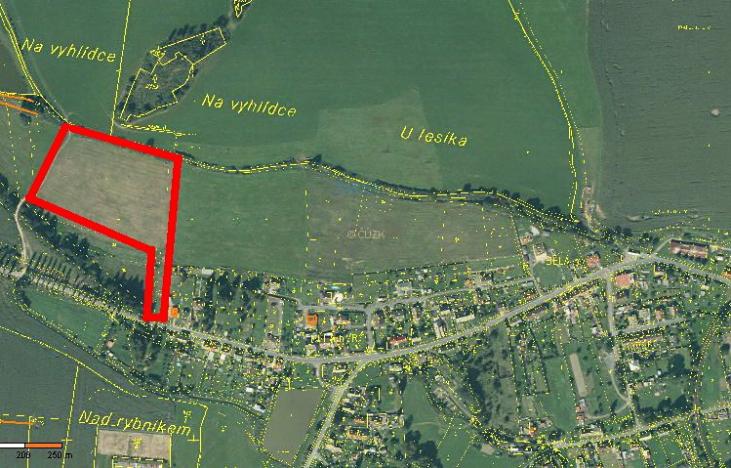 Prodej trvalého travního porostu, Bělá nad Radbuzou, 23629 m2