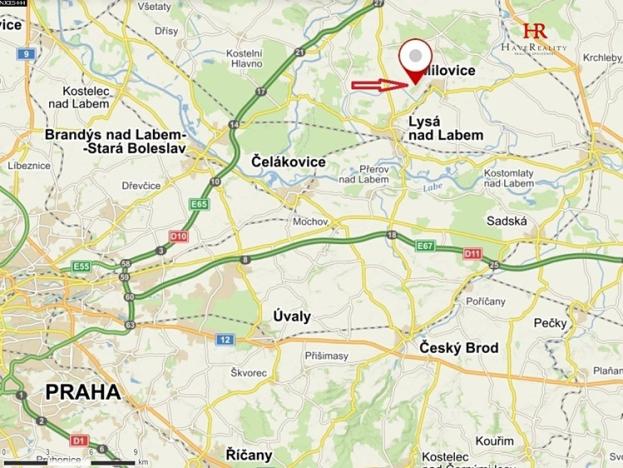 Prodej garážového stání, Milovice, Višňová, 13 m2