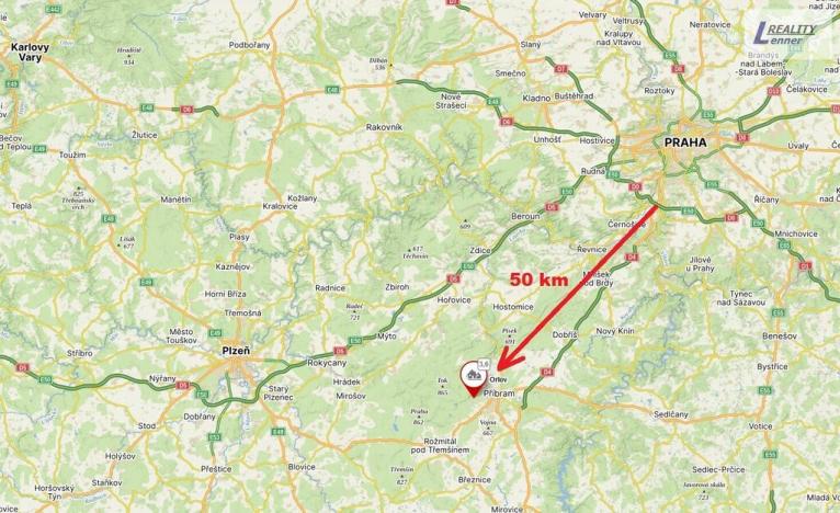 Prodej pozemku pro bydlení, Příbram, 3632 m2