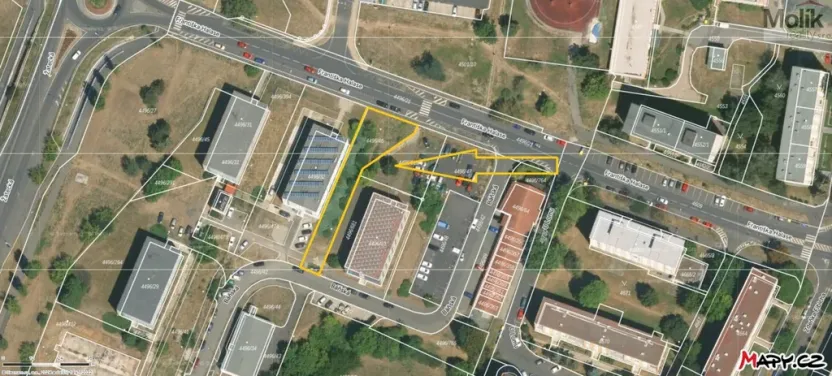 Prodej pozemku pro komerční výstavbu, Most, Františka Halase, 784 m2