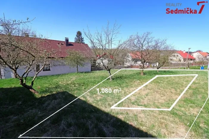 Prodej pozemku pro bydlení, Lhotka, 1080 m2