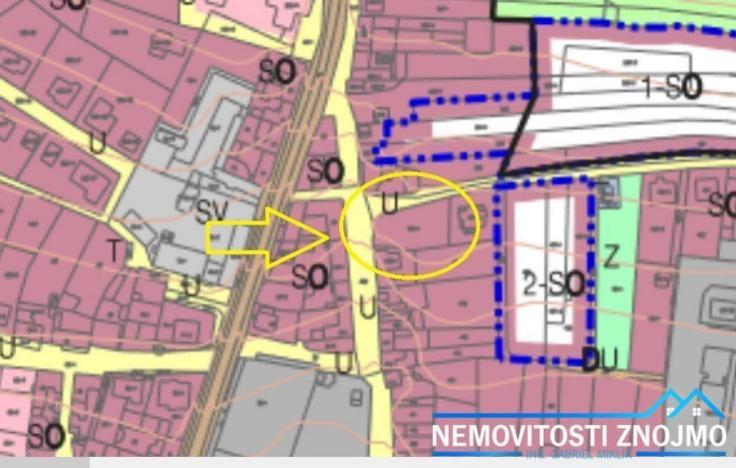Prodej pozemku pro bydlení, Hodonice, Nádražní, 150 m2