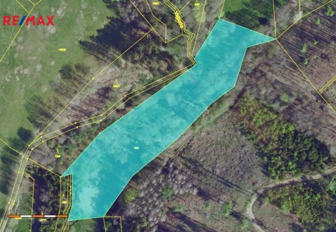 Prodej rybníku, Ondřejov, 8264 m2