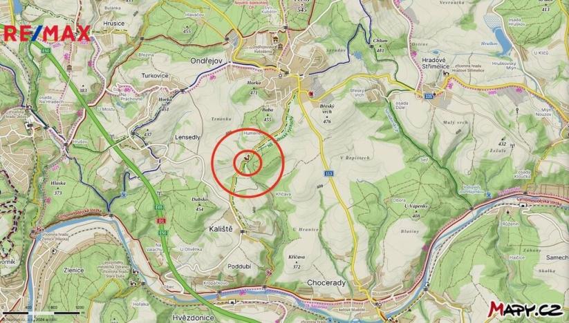 Prodej rybníku, Ondřejov, 8264 m2