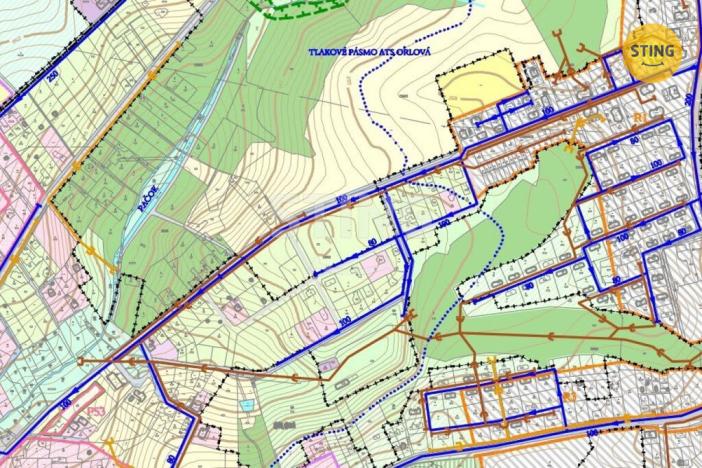 Prodej pozemku, Orlová, Bezručova, 1284 m2