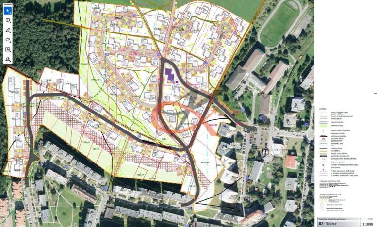 Prodej pozemku pro bydlení, Rožnov pod Radhoštěm, 2876 m2