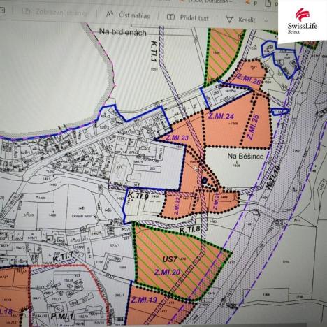 Prodej komerčního pozemku, Mirotice, 5484 m2