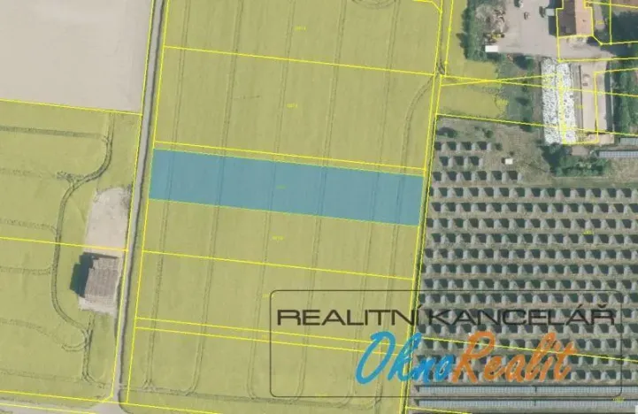 Prodej pozemku pro komerční výstavbu, Horní Moštěnice, Dr. A. Stojana, 3817 m2